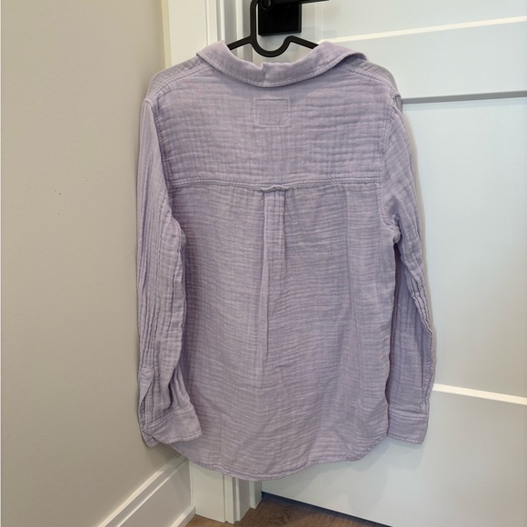 Rails Lavender Button-Up Shirt - Picture 5 of 8